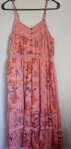 Boho Floral Xhilaration Dress